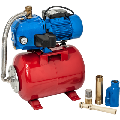 Injector-hydrofoorpomp Gmax AUTOJET DP550 – debiet 1,5 m³/u, vermogen 0,75 kW, opvoerhoogte 60 m - 