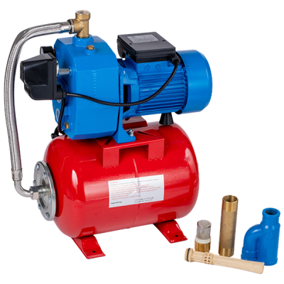 Injector-hydrofoorpomp Gmax AUTOJET DP – debiet 1,8 m³/u, vermogen 1,1 kW, opvoerhoogte 80 m - 