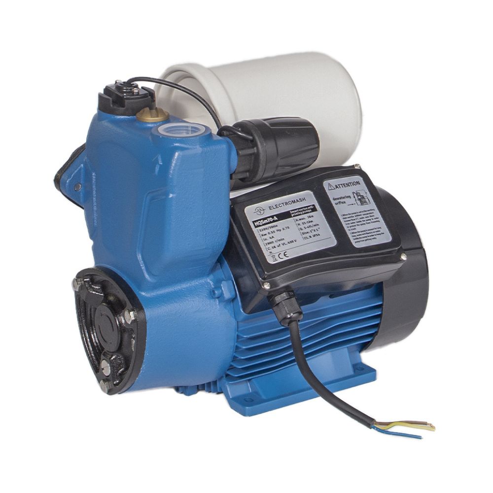Mini-hydrofoorpomp Electromash HQSM 60, vermogen 0,37 kW, opvoerhoogte 35 m, debiet 2100 l/u | Hydrofoor pompen | Waterpompen |