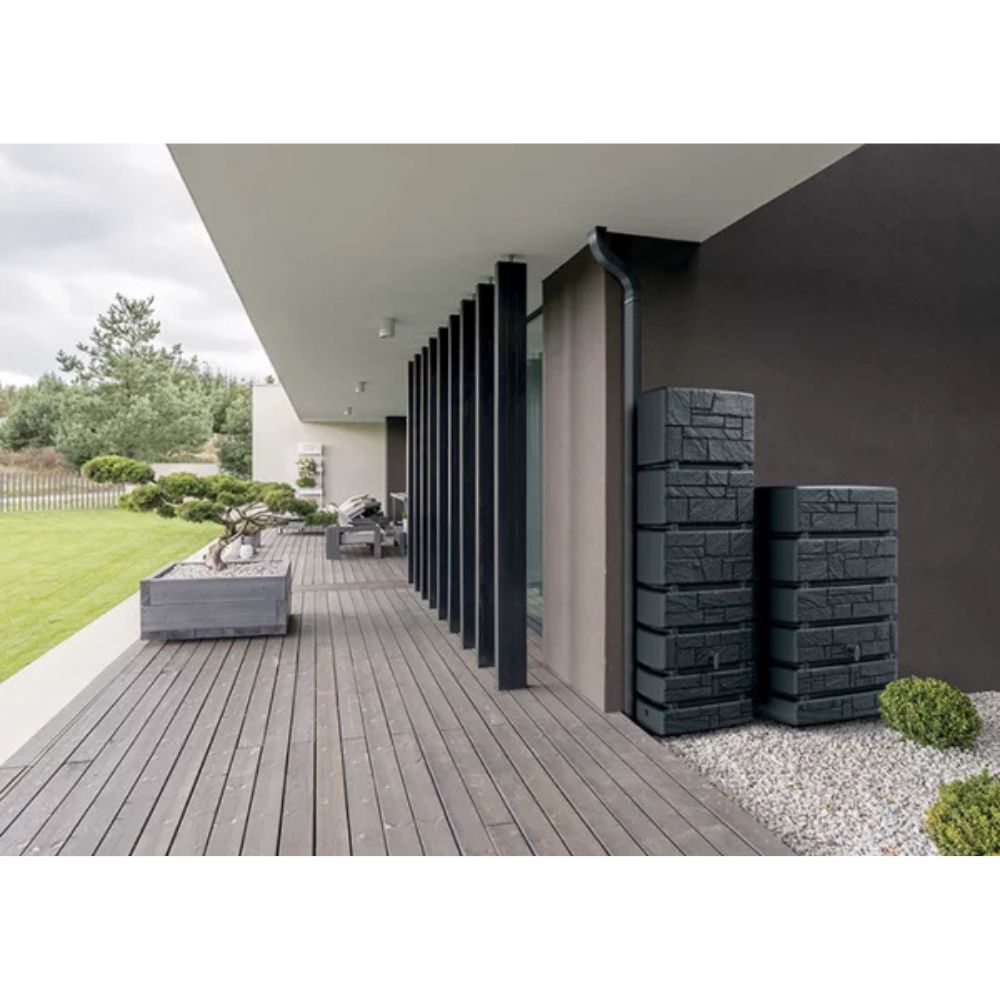Regenwatertank Prosperplast Arves Tower Stone, 350L, Grijs | Regenwatertanks | Watertanks |