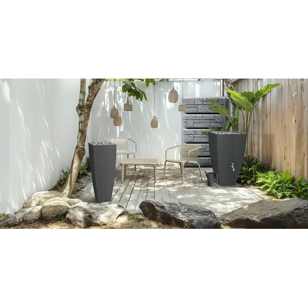 Regenwatertank Prosperplast Arves Wall Stone, 400L, Grijs | Regenwatertanks | Watertanks |