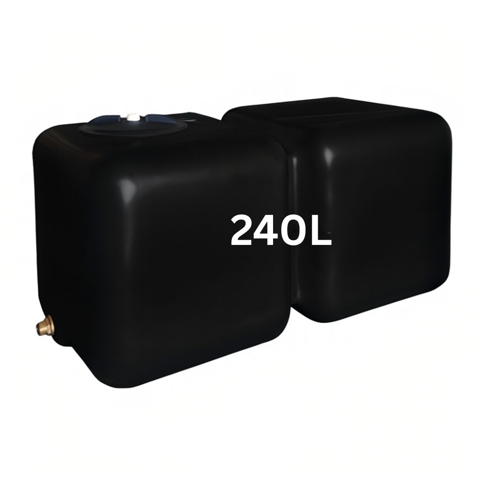 Drinkwatertank HydroMoby SMALL S11, horizontaal 50 L (zwart) | Drinkwatertanks |  |
