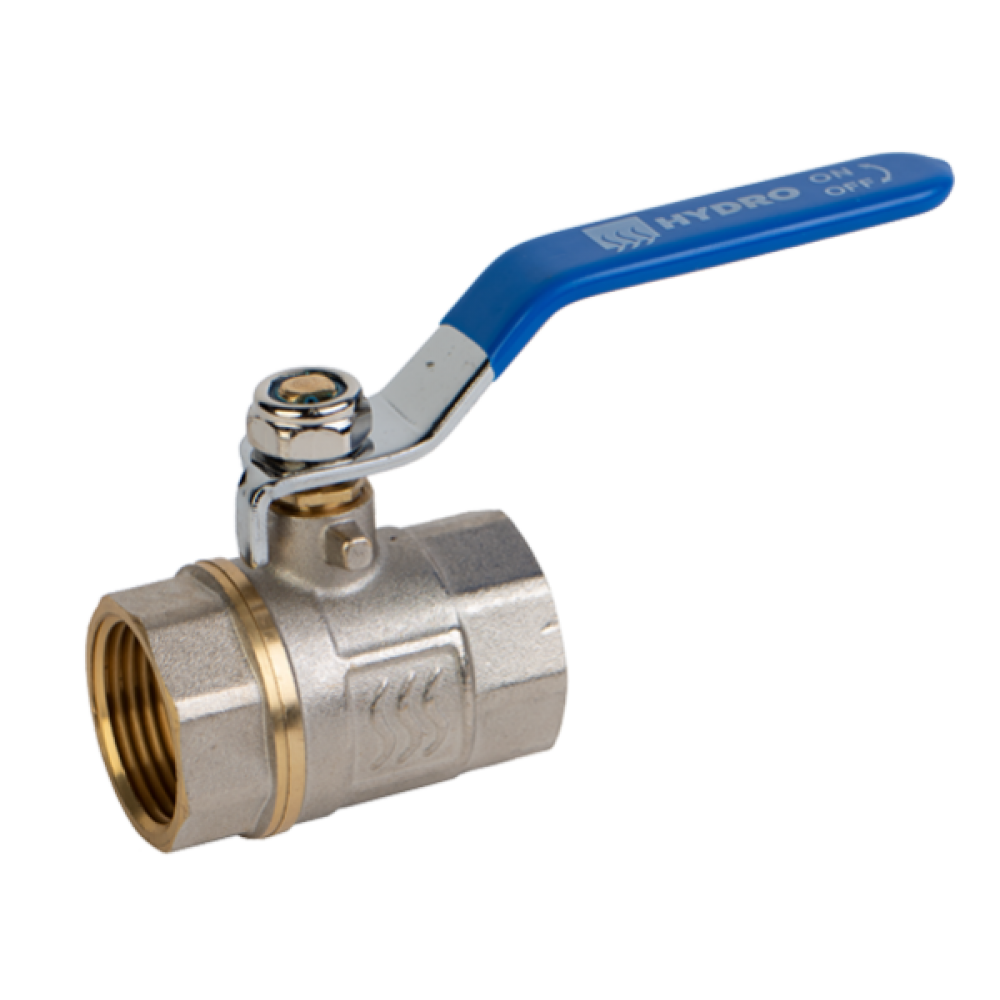 Kogelafsluiter Vrouwelijk-Vrouwelijk Hydro – Messing – 0470003 – Maat (inch): 1