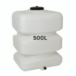 Witte drinkwatertank 500 liter